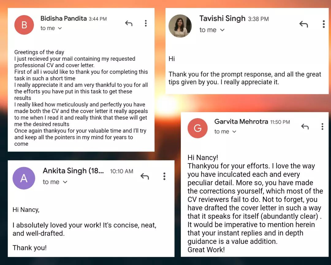 Feedbacks like these encourage me every day to work harder and give me confidence that I am doing the right things to help as many people as I can.

If you are looking for any assistance with respect to your legal career, feel free to DM. 

 #legal #work #career #help #people #feedback #law #lawstudent #lawyers #lawlife